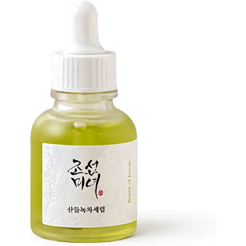 kalmerend serum: groene thee + panthenol groen 30 ml