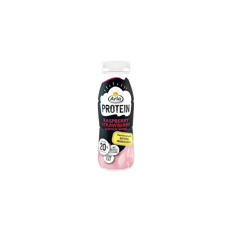 Protein Strawberry Raspberry Shake
