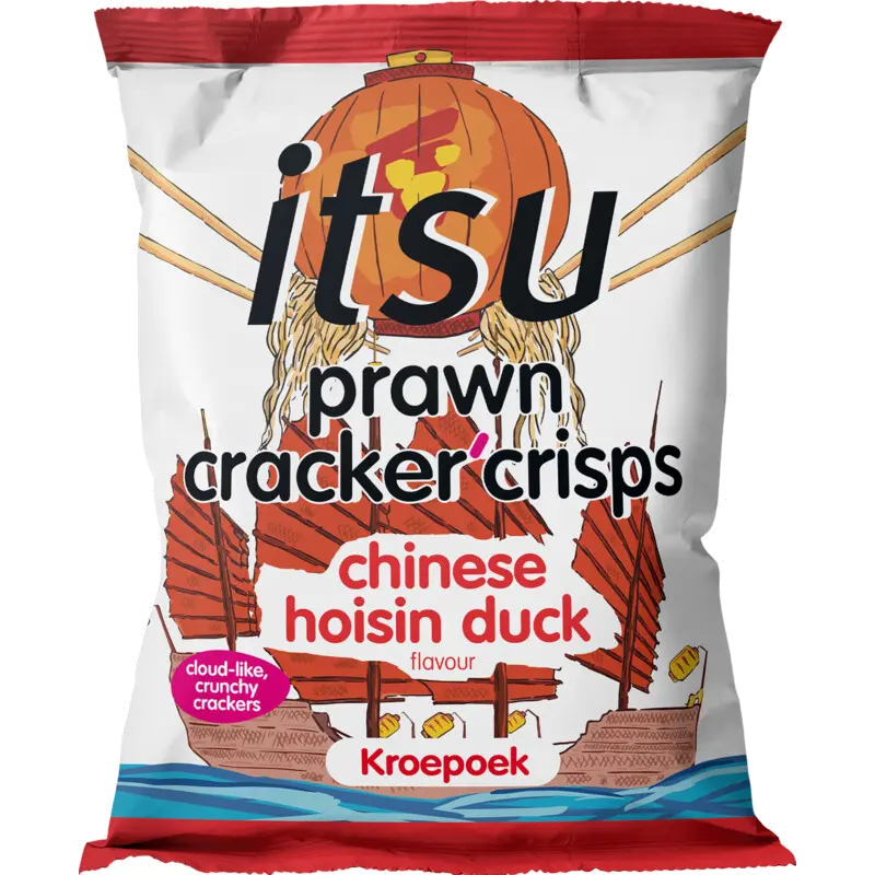 Chinese hoisin duck kroepoek