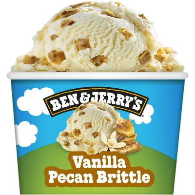 Vanilla pecan brittle