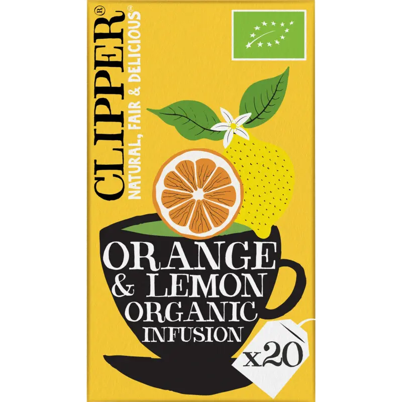 Orange & lemon organic infusion