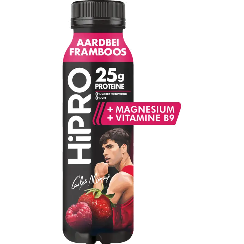 Protein Drink Framboos Aardbei