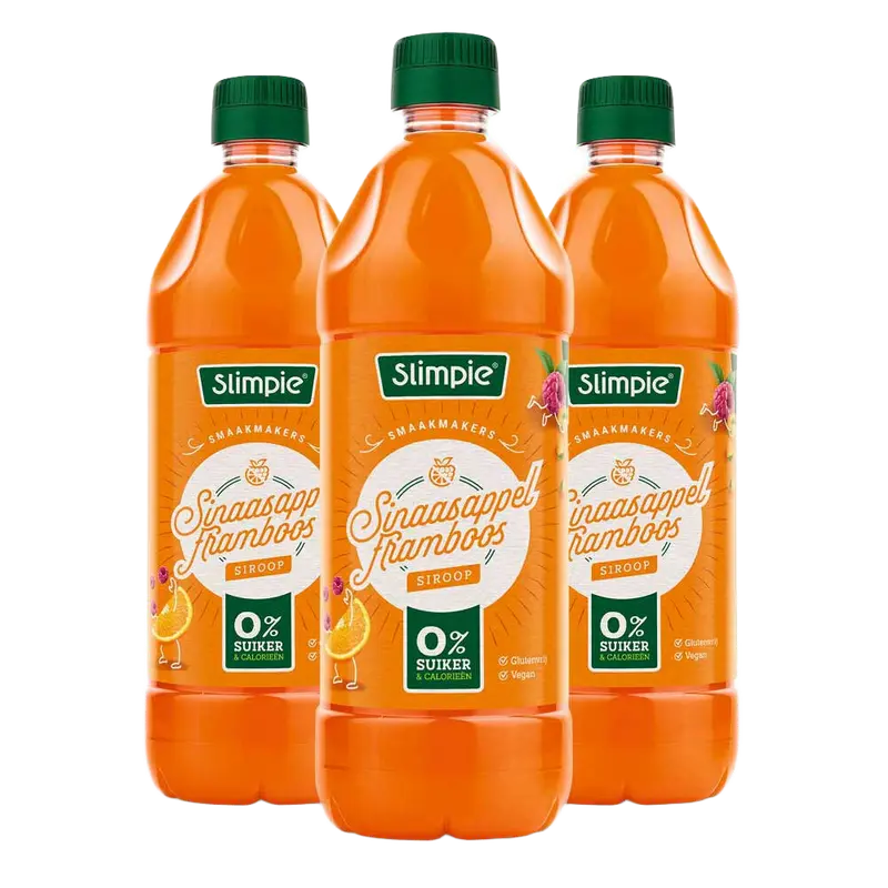 3x Slimpie Siroop Sinaasappel