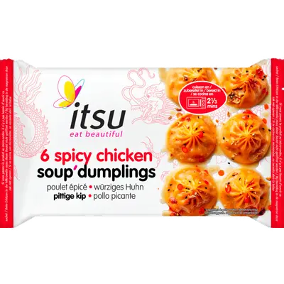 Spicy chicken soup dumplings