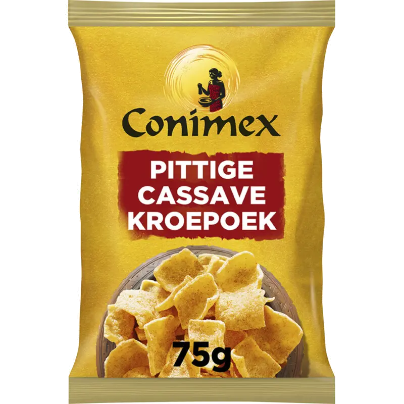 Cassave pittig