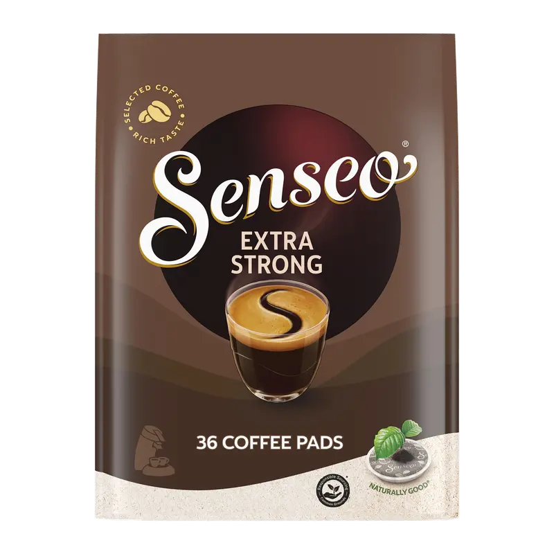 Koffiepads extra strong