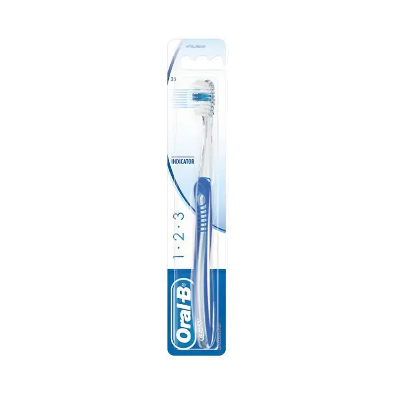 Tandenborstel 123 Medium 1stuk