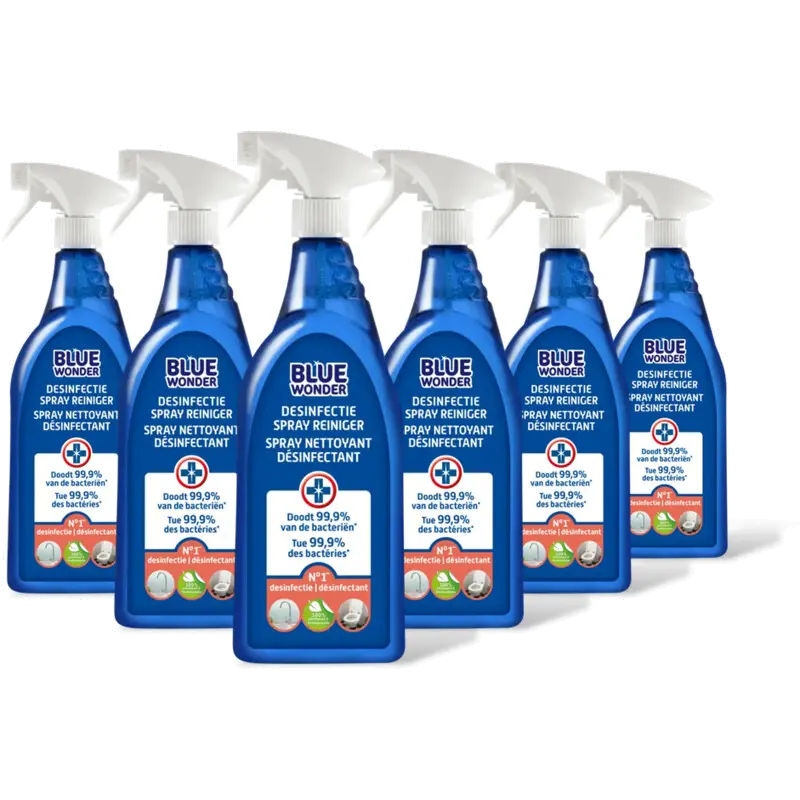 Desinfectie reiniger spray 6-pack