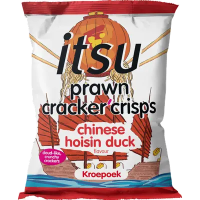 Chinese hoisin duck kroepoek