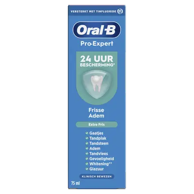 30% korting: Oral-B Tandpasta Pro-Expert Fresh Breath 75 ML