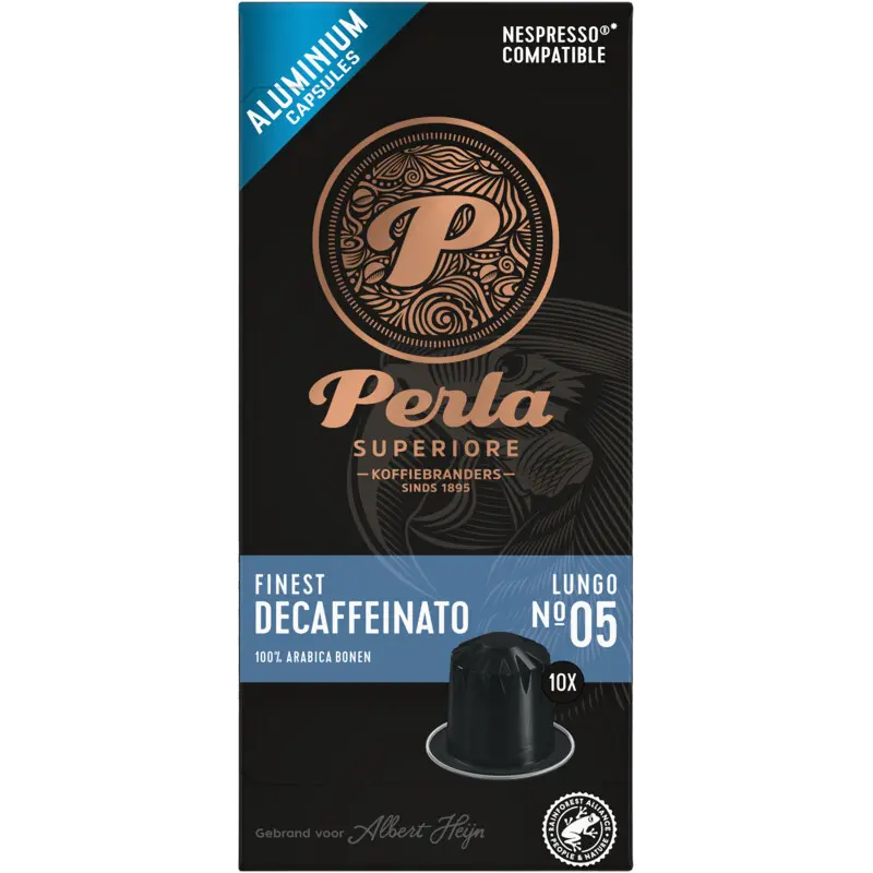 Finest decaffeinato lungo capsules