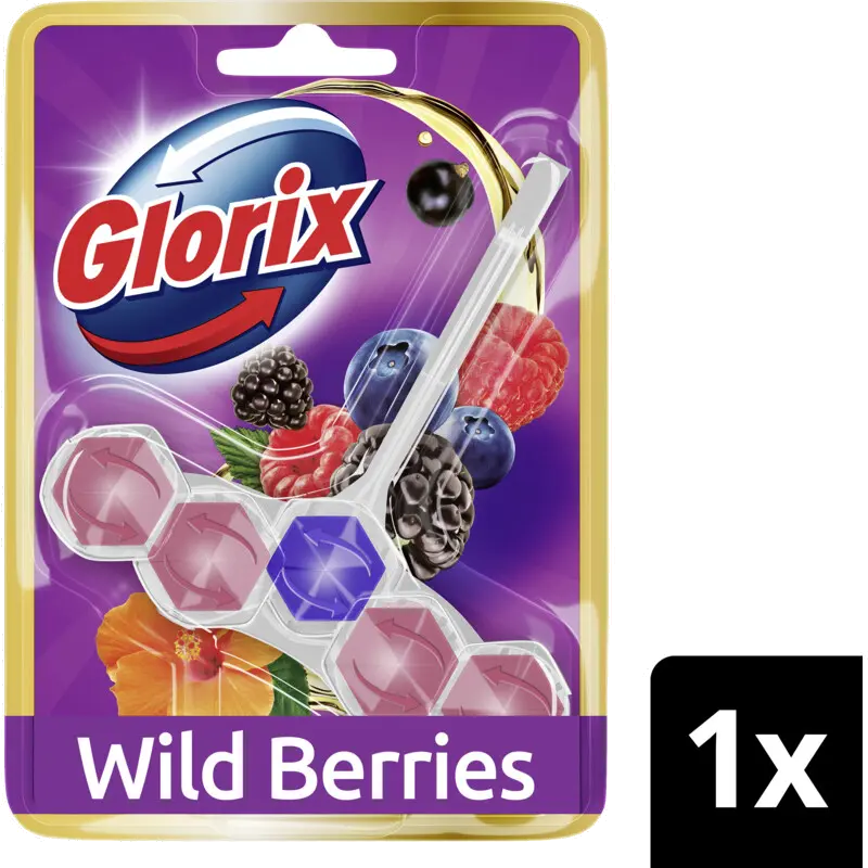 Aromalux wc-blok wilde bessen met hibiscusolie 50 g