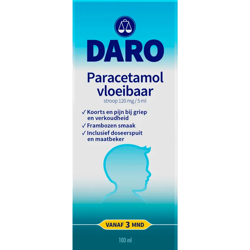 Paracetamol Vloeibaar Kind 100
