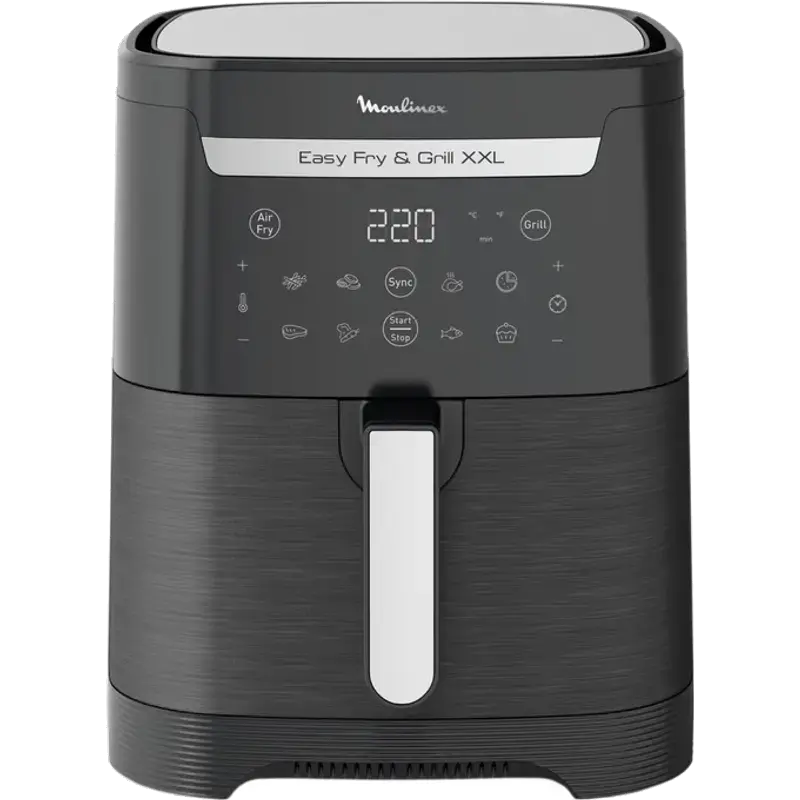 EZ801810 heteluchtfriteuse Easy Fry & Grill XXL, zwart