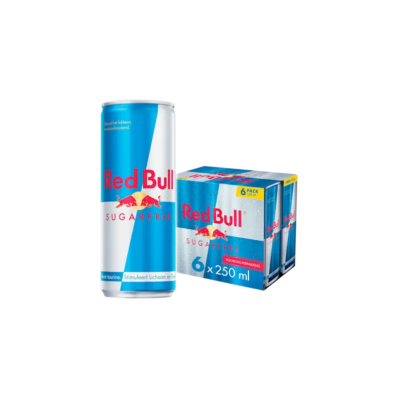Energy drink suikervrij 6-pack