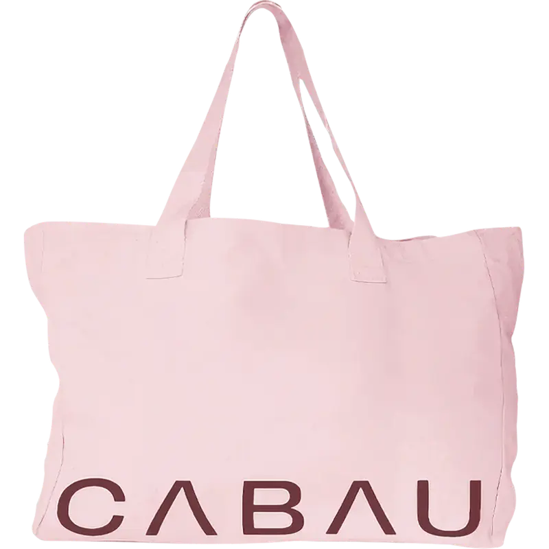 canvas tas Roze