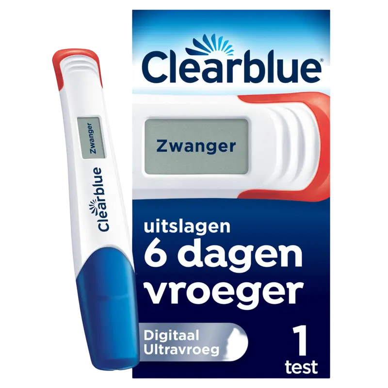 6x Clearblue Zwangerschapstest