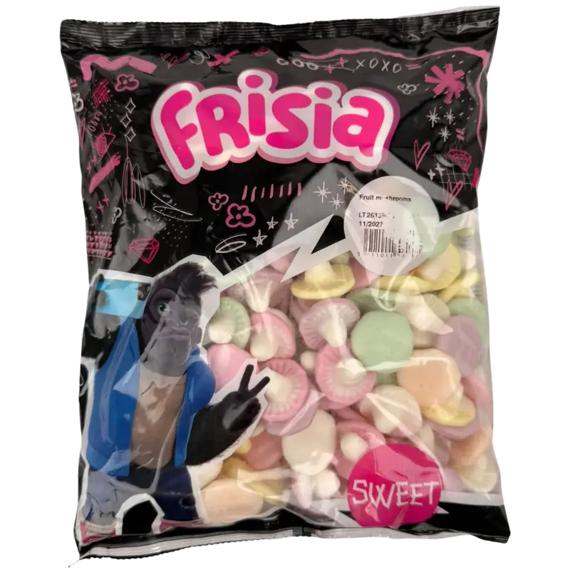Fruit Paddenstoelen 1,25 kg