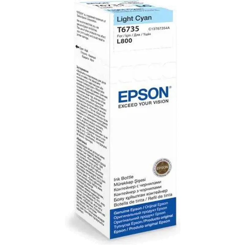 T6735 lichte cyaan inktfles 70 ml