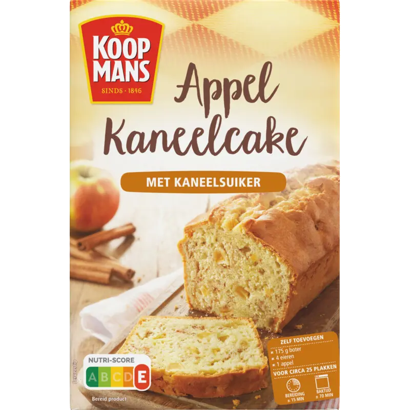 Cake mix appel/kaneel