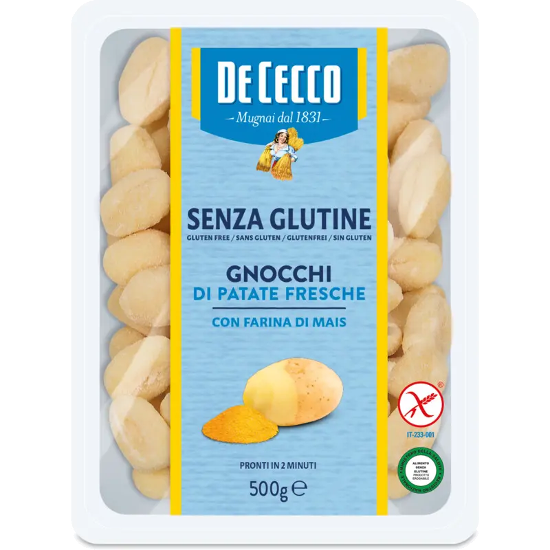 Gnocchi di patate glutenvrij