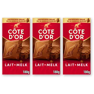 Chocolade repen melk 3-pack
