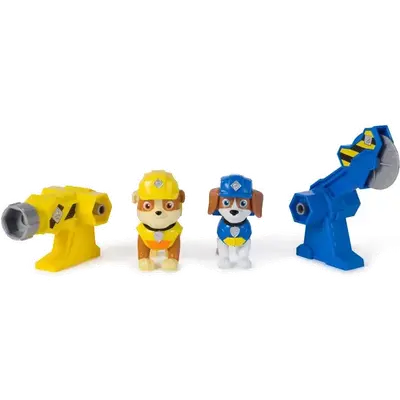 Pups met gereedschap actiefigurenset - Rubble & Wheeler - Nr. 1 6071661