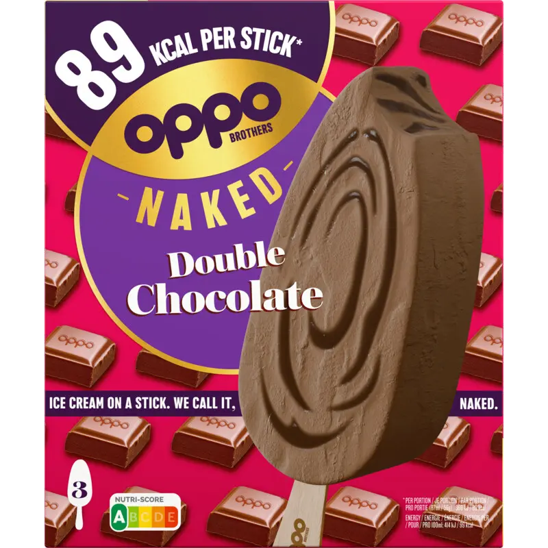 Naked double chocolate