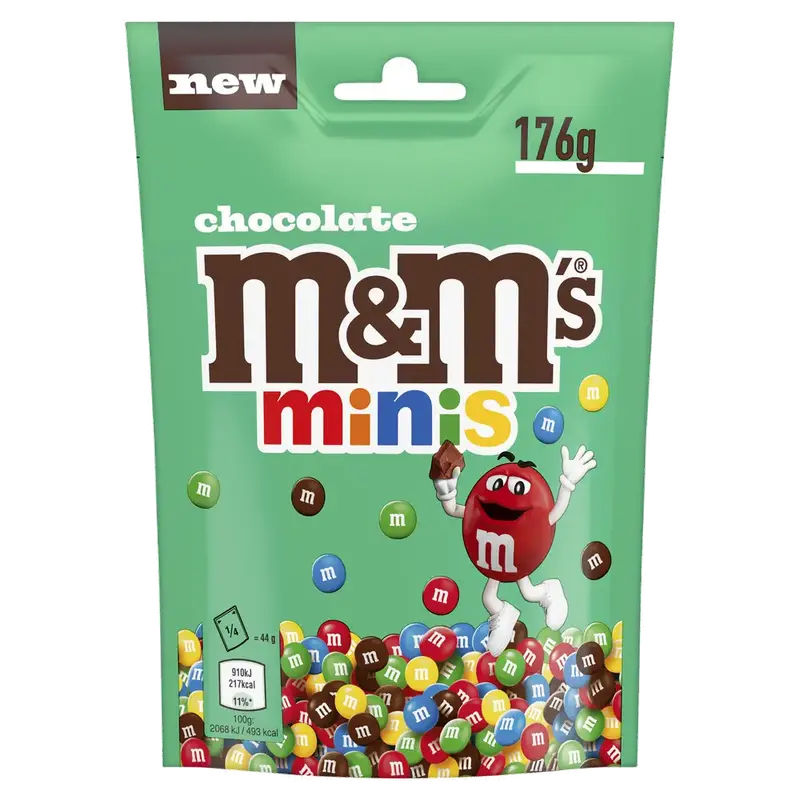 Minis Melk Chocolade Meer Om Te Delen Zak - 176 g