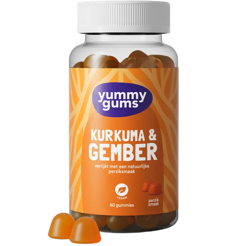 Kurkuma Gember Gummies 60
