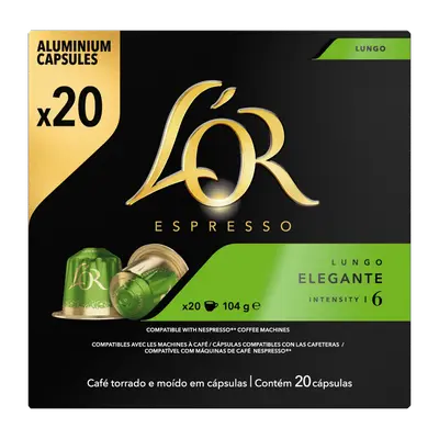 Lungo Elegante Koffiecups Voordeelpak