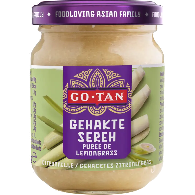 Gehakte lemongrass (citroengras)