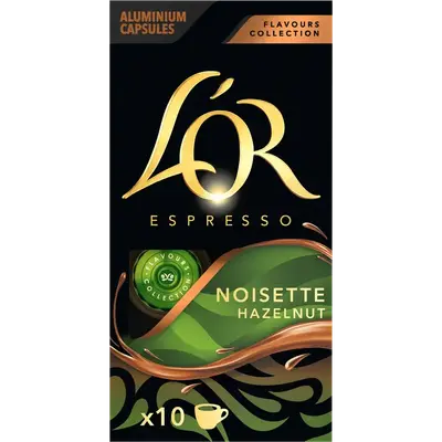 Flavours espresso caps hazelnut