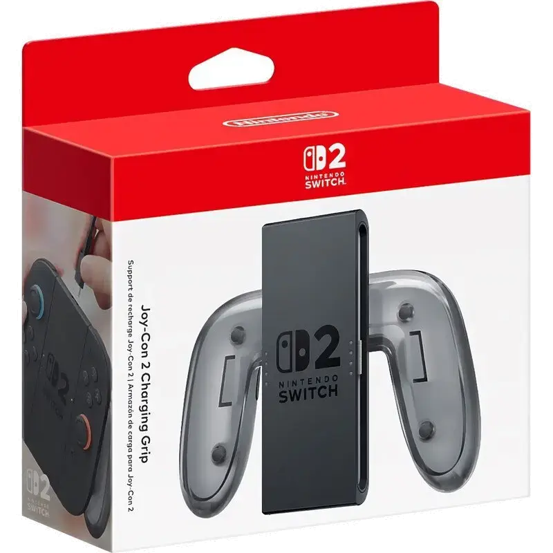 Switch 2 - Officiële Joy-Con 2 oplaadgrip zwart