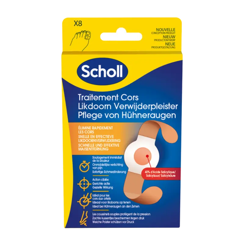 3x Dr. Scholl's Likdoorn