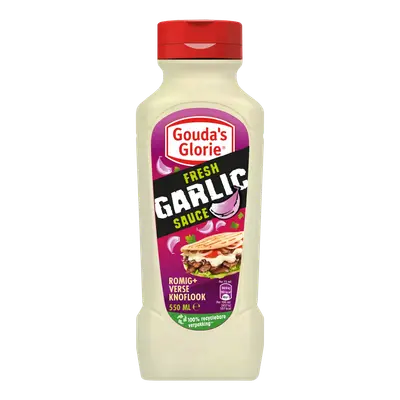 Snacksaus Knoflook