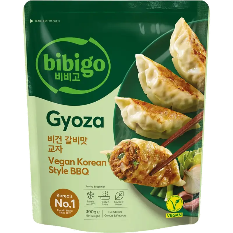 Gyoza vegan Korean style BBQ