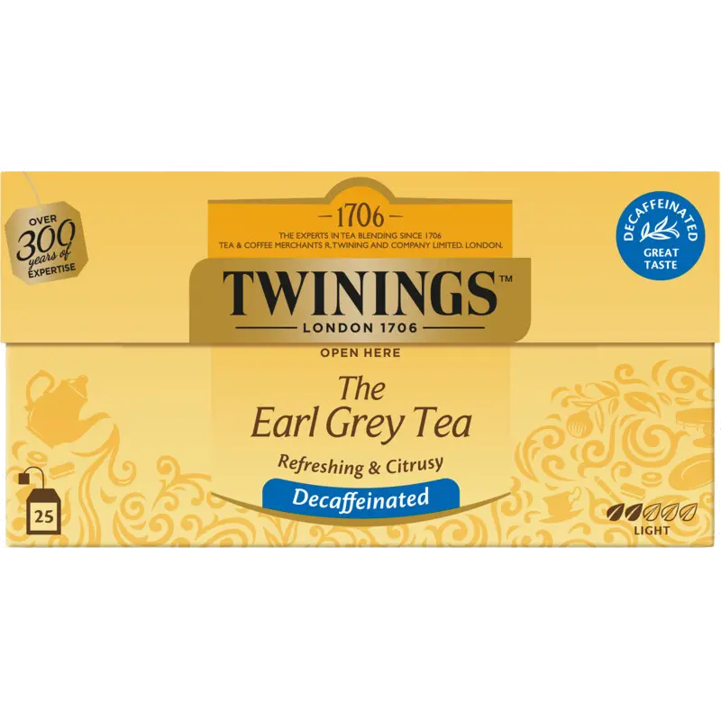 Earl grey decaff
