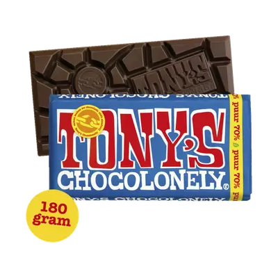 Pure 70% Donkere Chocolade - 180 g