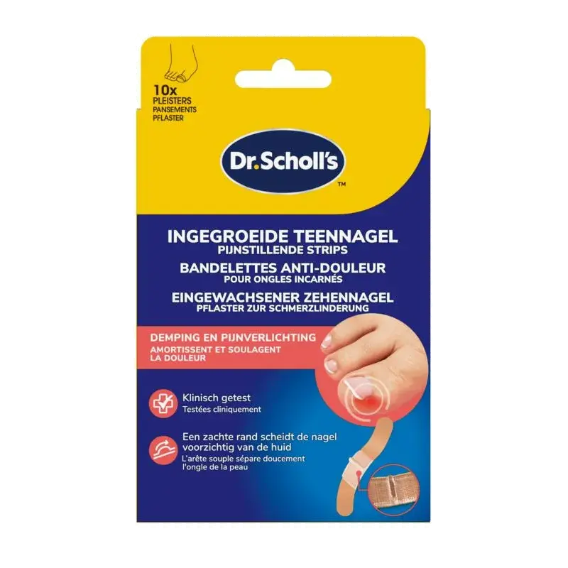 Dr.Scholl's Ingegroeide Teennagel Pijnstillende Strips