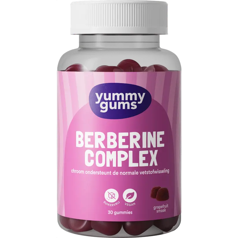 Berberine Suikervrije Gummies 30 stuks