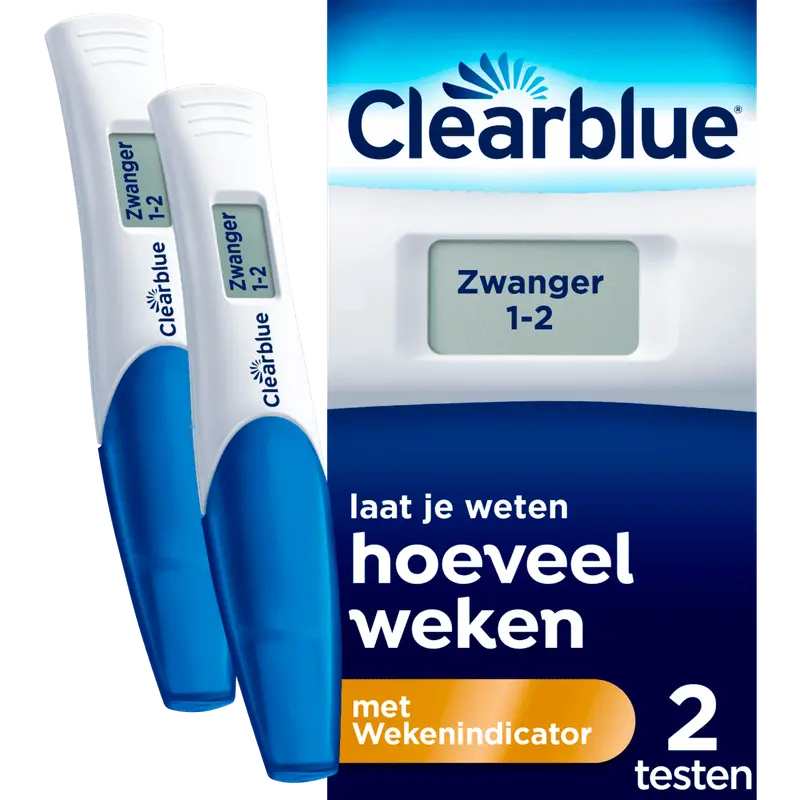 Digitale Zwangerschapstest met Wekenindicator
