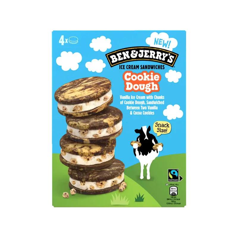 Sandwich cookie dough 4 st.
