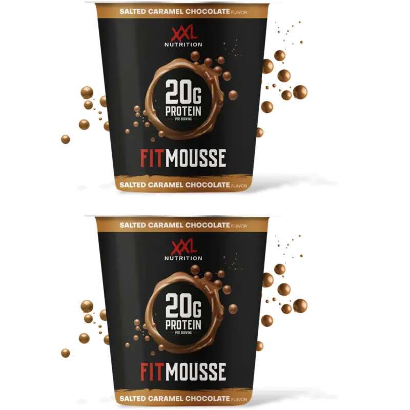 Fitmousse salted caramel chocolate 2-pck