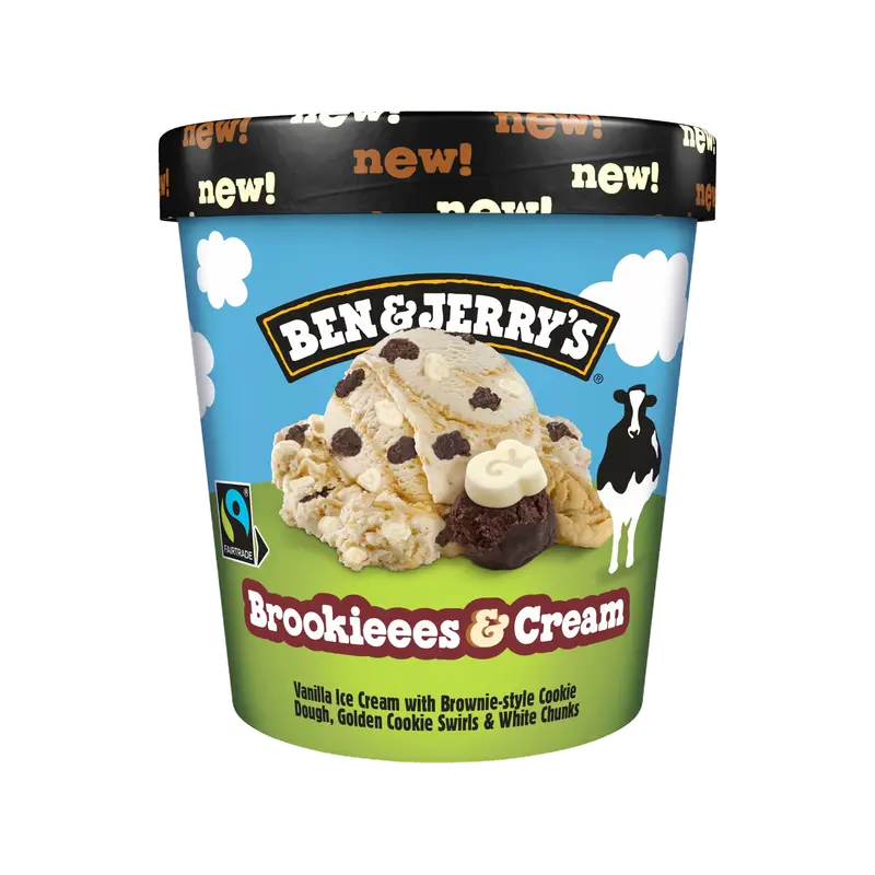 IJs Brookiees & Cream 465 ml