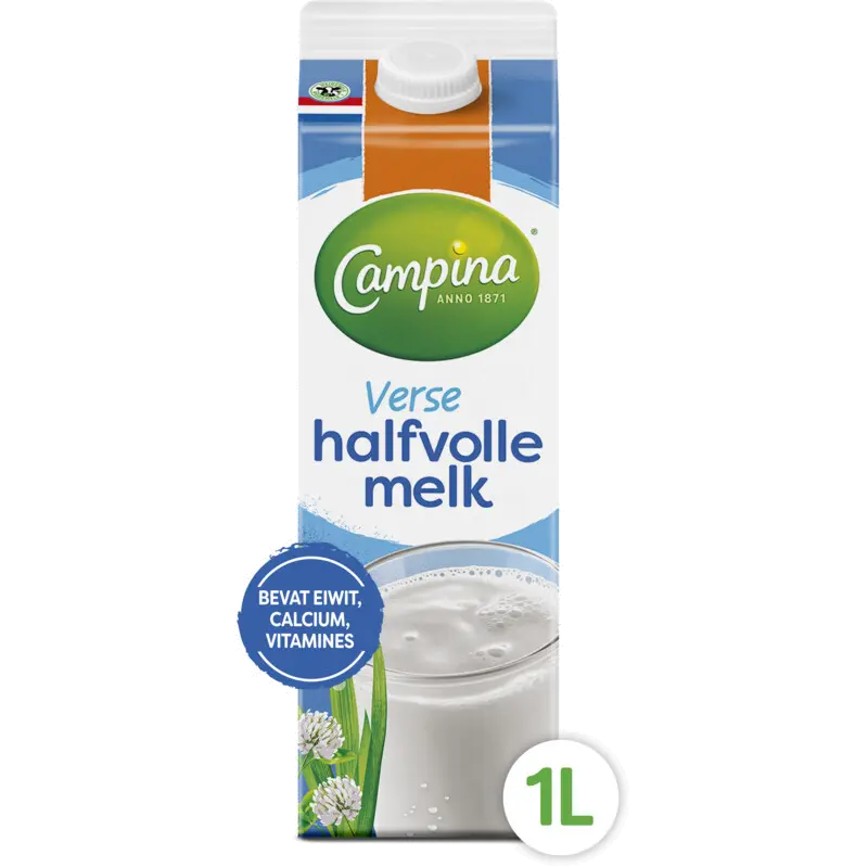 Halfvolle melk