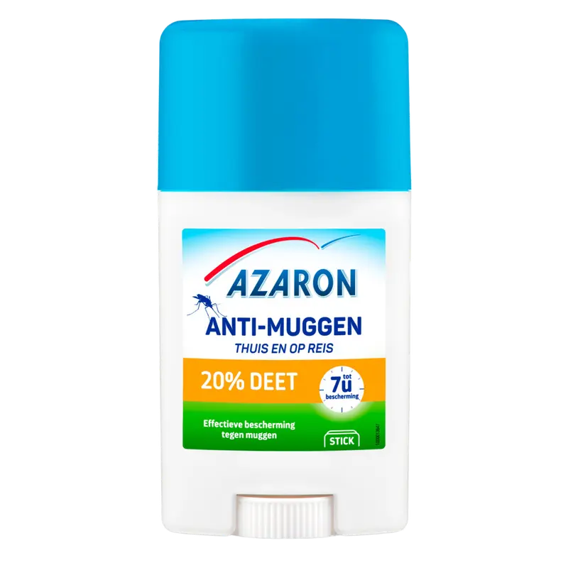 2x Azaron Anti Muggenstick 20% DEET
