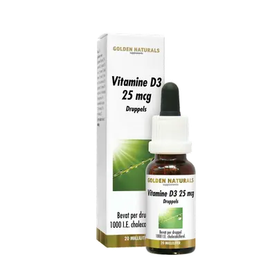 Vitamine D3 25mcg Druppels