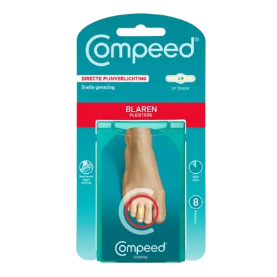 Blarenpleister Tenen 8