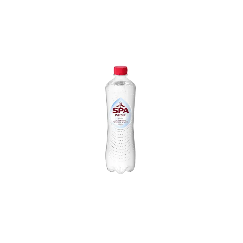Intense bruisend mineraalwater gekoeld